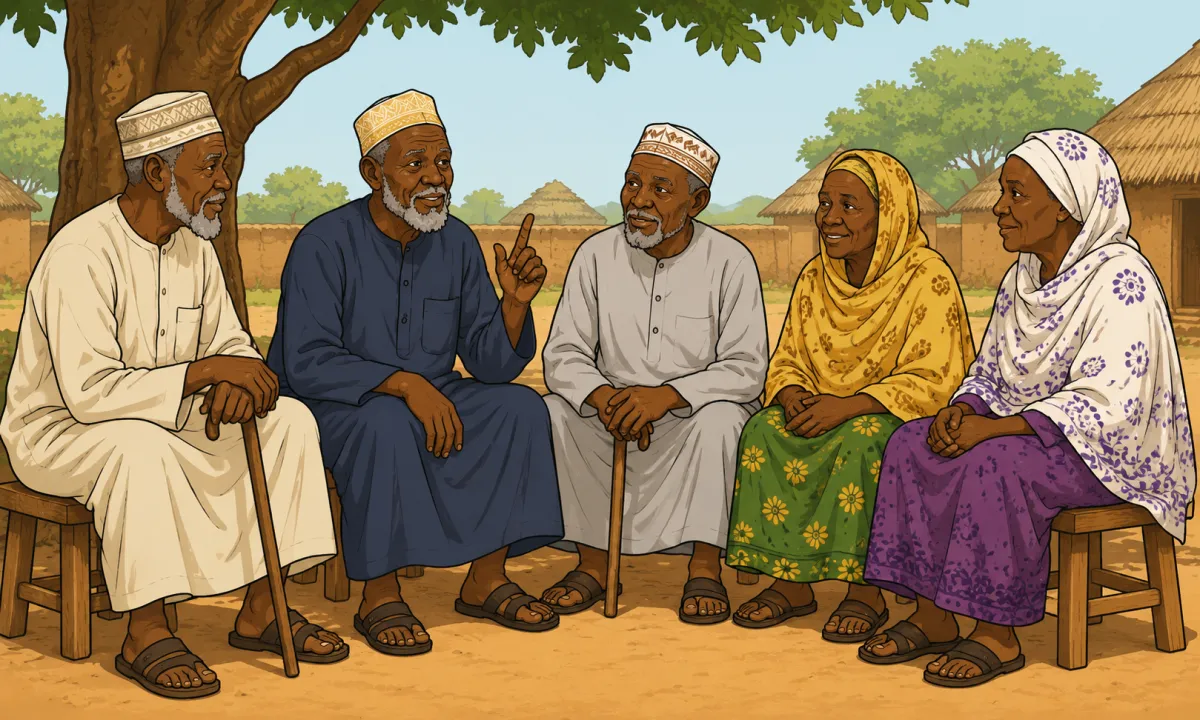 Picha ya kidahizo wazee